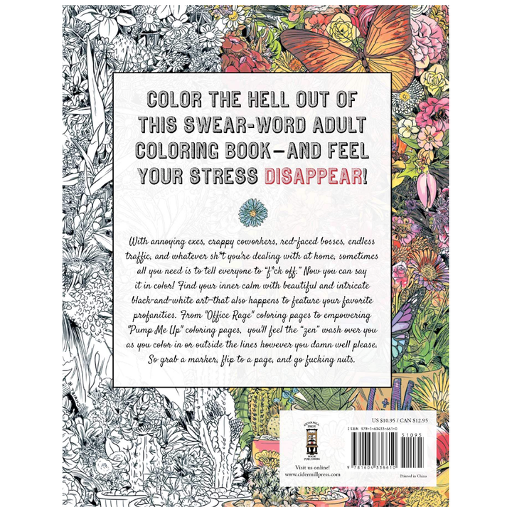 Simon & Schuster Books Fuck Off I'm Coloring Book