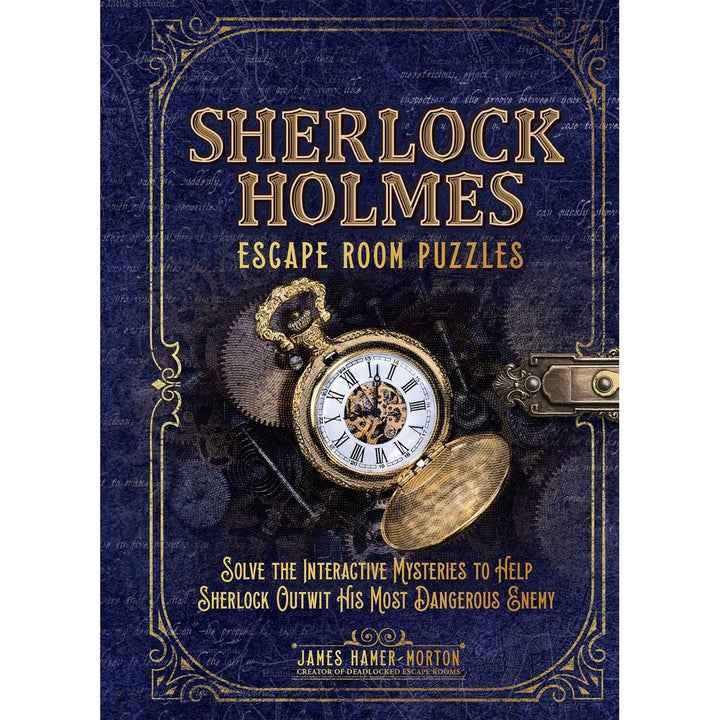 Simon & Schuster Books Sherlock Holmes Escape Room Puzzles