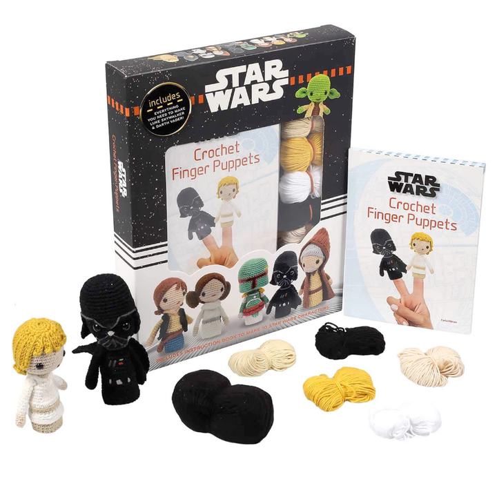 Simon & Schuster Books Star Wars Crochet Finger Puppets