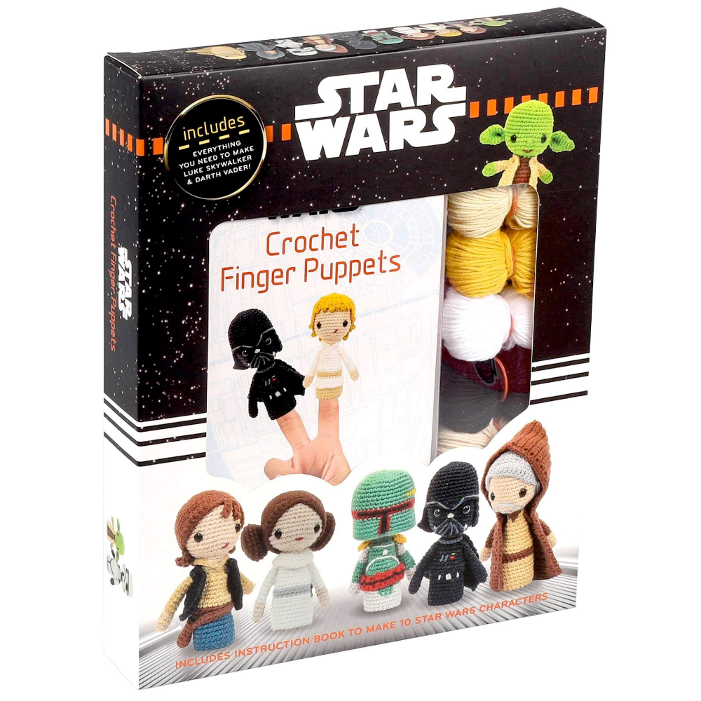 Simon & Schuster Books Star Wars Crochet Finger Puppets