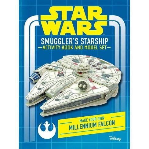 Simon & Schuster Books Star Wars Smuggler's Starship Activity Book and Model Set