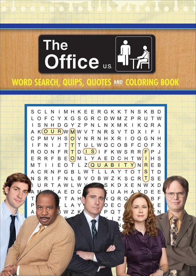 Simon & Schuster Books The Office Word Search, Quips, Quotes & Coloring Book