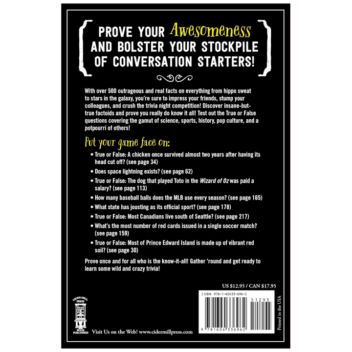 Simon & Schuster Books True Facts That Sound Like Bull$#*t