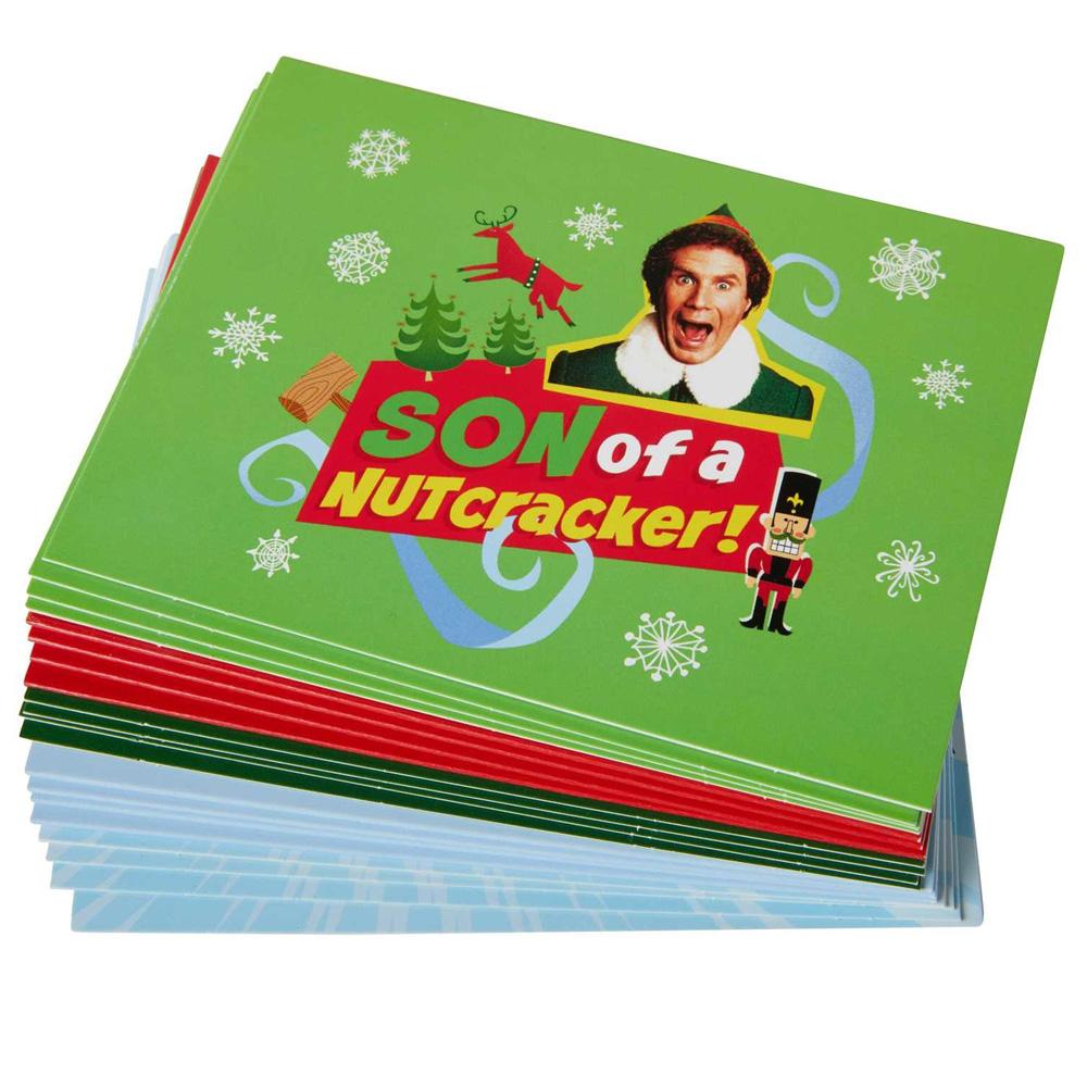 Simon & Schuster Greeting Cards Elf Blank Note Card Set