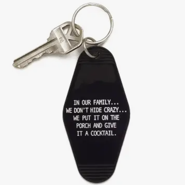 Snark City Personal Care Our Family Crazy Snarky Keychain