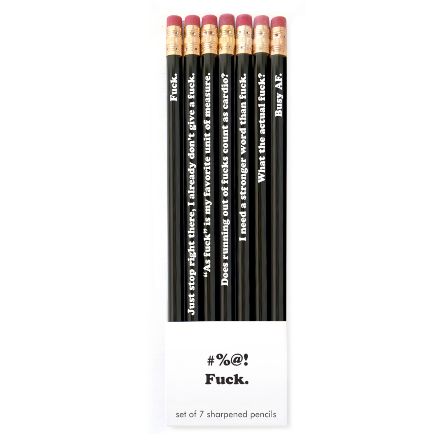 Snifty Office Goods #%@! Fuck Pencil Set