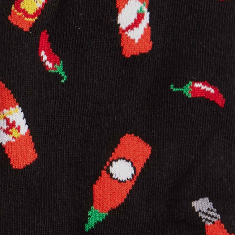 Sock IT TO Me Clothing Hot Sauce Crew Socks