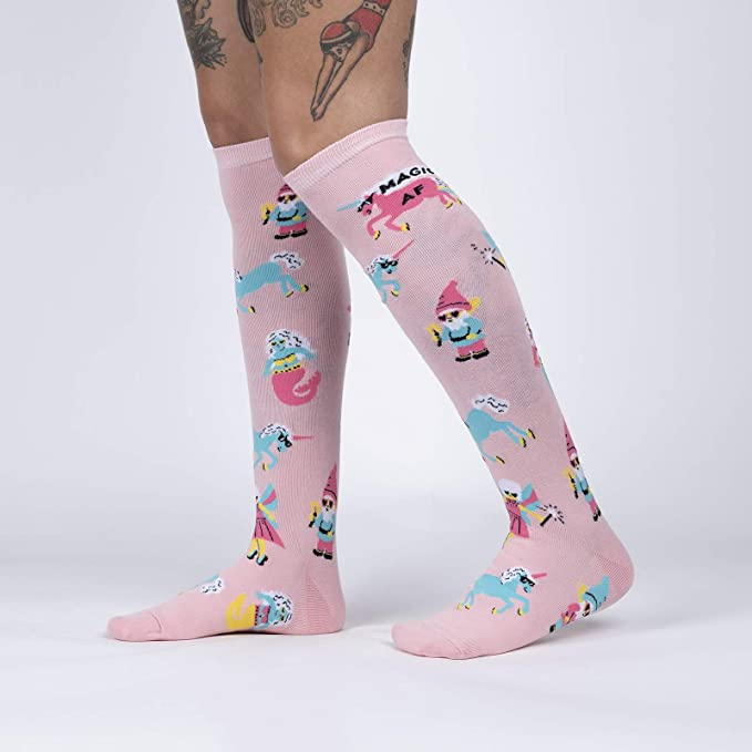 Sock IT TO Me Socks & Tees Magic AF Knee High Socks
