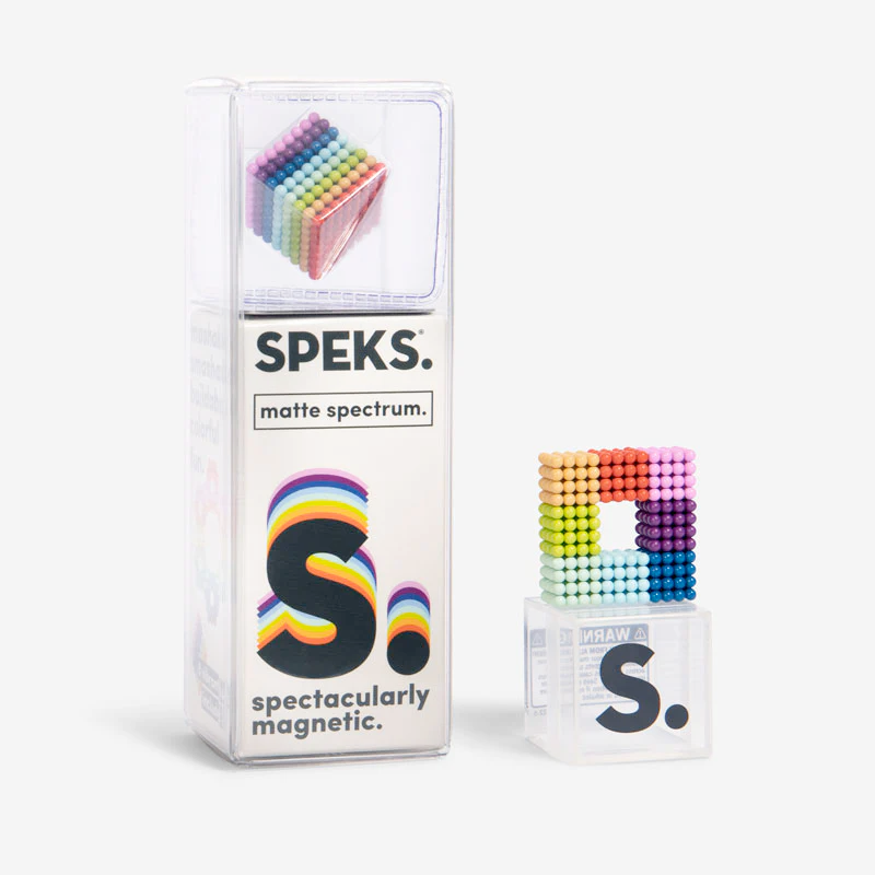 Speks Funny Novelties Matte Spectrum Speks - 512 Magnetic Balls (ages 13+)