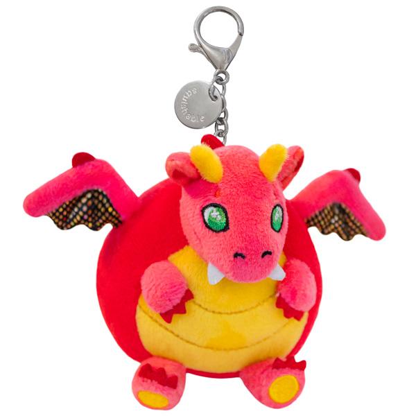 Squishable Toy Stuffed Plush Micro Squishable Red Dragon 3"