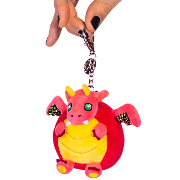 Squishable Toy Stuffed Plush Micro Squishable Red Dragon 3"