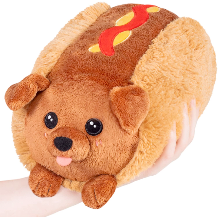 Squishable Toy Stuffed Plush Mini Dachshund Hot Dog  7"