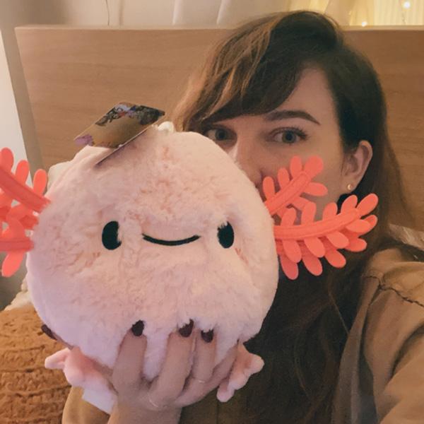 Squishable Toy Stuffed Plush Mini Squishable Axolotl 7"