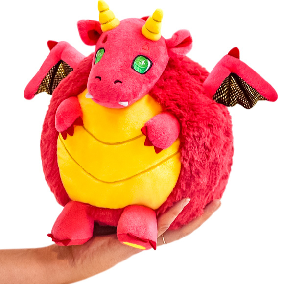 Squishable Toy Stuffed Plush Mini Squishable Red Dragon 7"