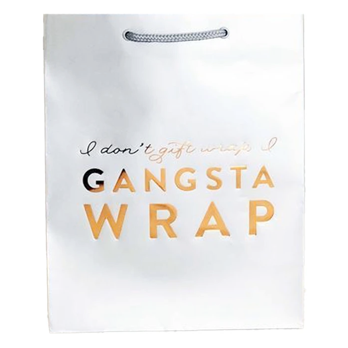 Steel Petal Press Gift & Flat Wrap Gangsta Wrap Gift Bag