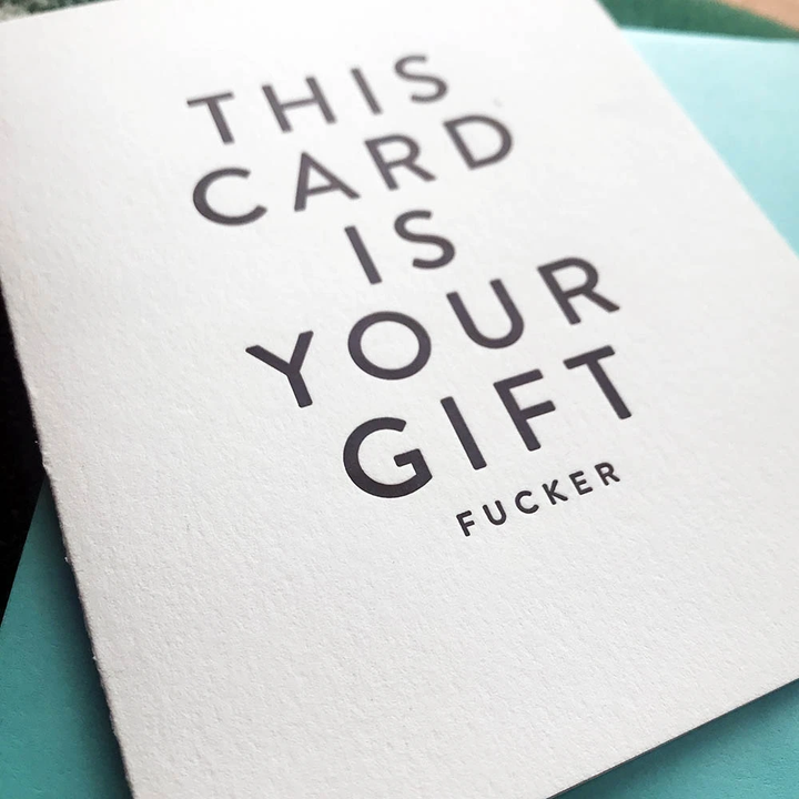 Steel Petal Press Greeting Cards This Card is Your Gift