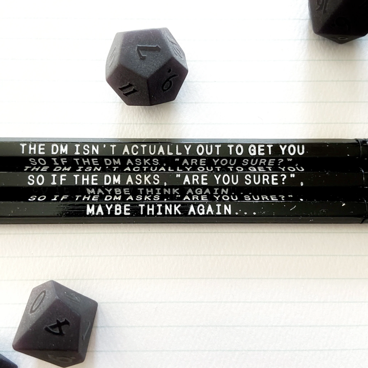 Storymakers Trading Co. Office Goods Metagaming Pencils - Great for DnD or RPG
