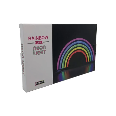Streamline Home Decor Neon Rainbow LED Light