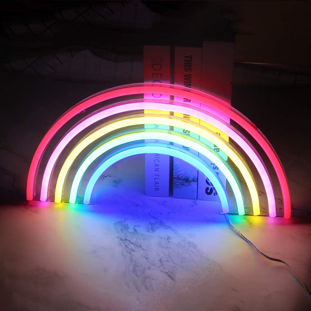 Streamline HOME - Home Decor & Stuff Neon Rainbow LED Light