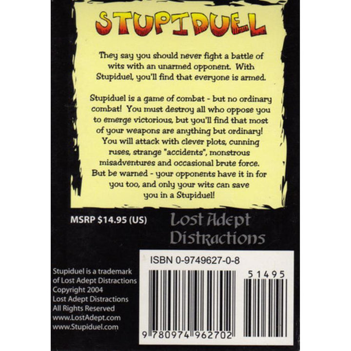 StupidDuel GAMES Stupiduel Card Game