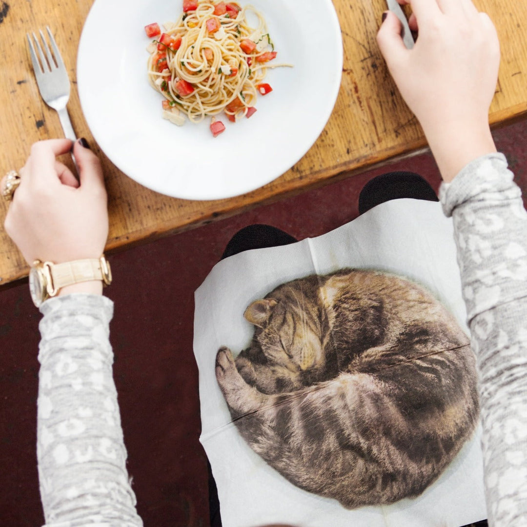 SUCK UK Kitchen & Table Cat Napkins Pack of 24