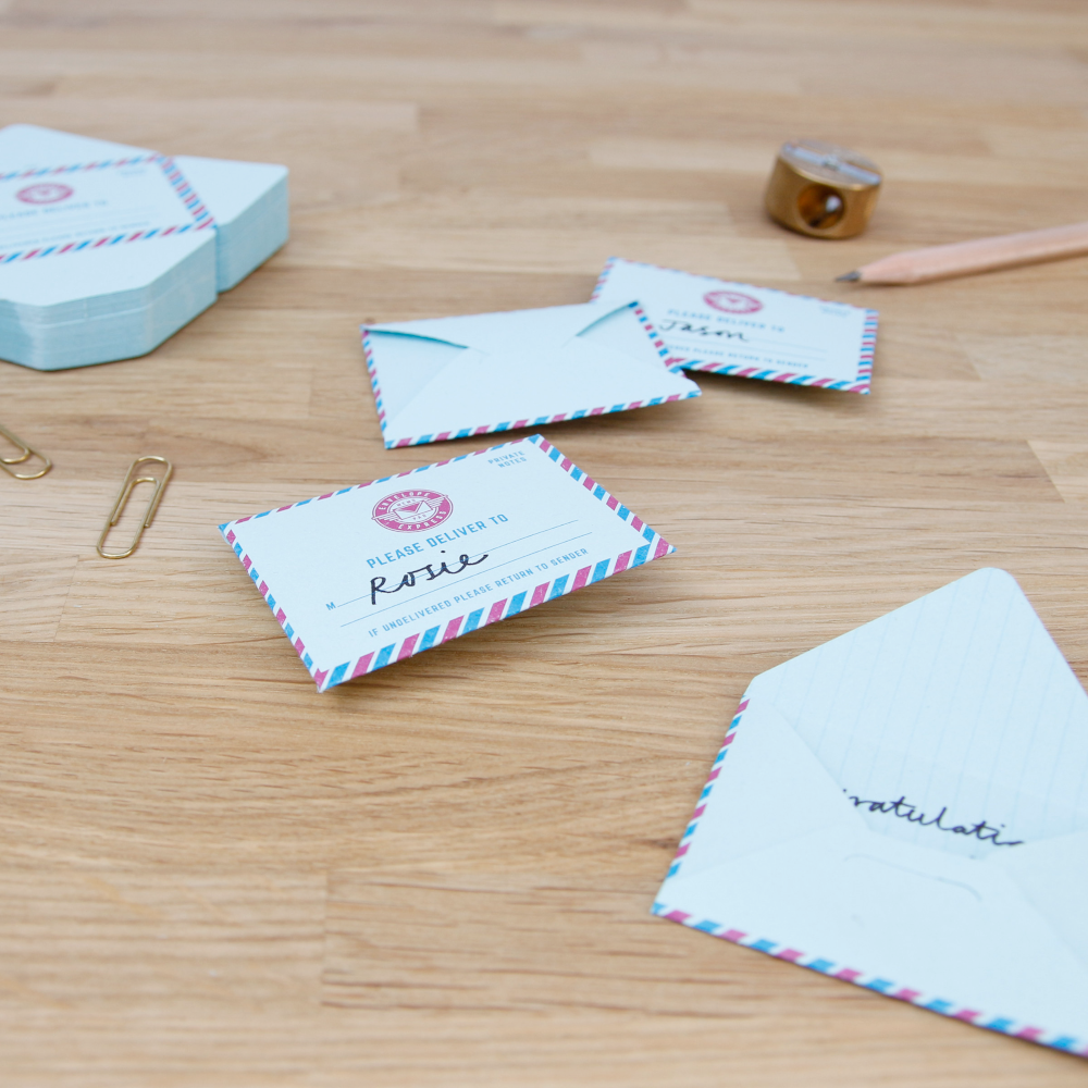 SUCK UK Office Goods Mini Mail Foldable Notes
