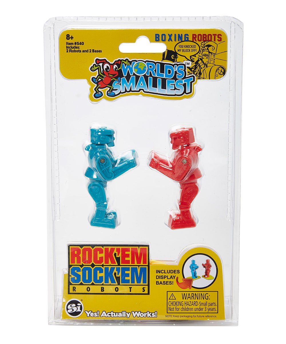 Super Impulse IMPULSE World's Smallest Rock 'Em Sock 'Em Robots