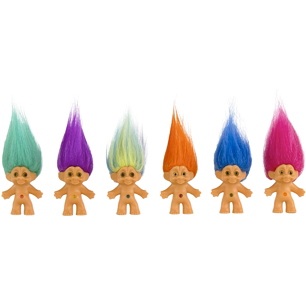 Super Impulse Toy Novelties World's Smallest Good Luck Troll - 1 random color