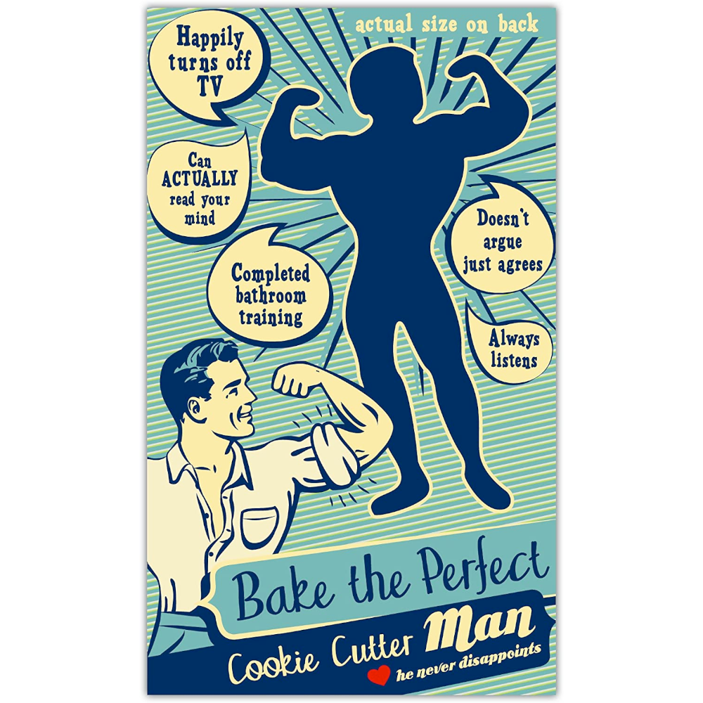 Talisman Designs Kitchen & Table Perfect Man Cookie Cutter
