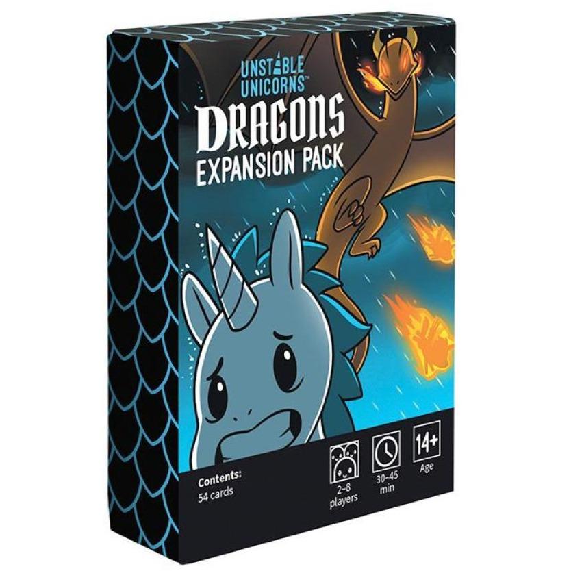 TeeTurtle GAMES Unstable Unicorns Dragons Game Expansion