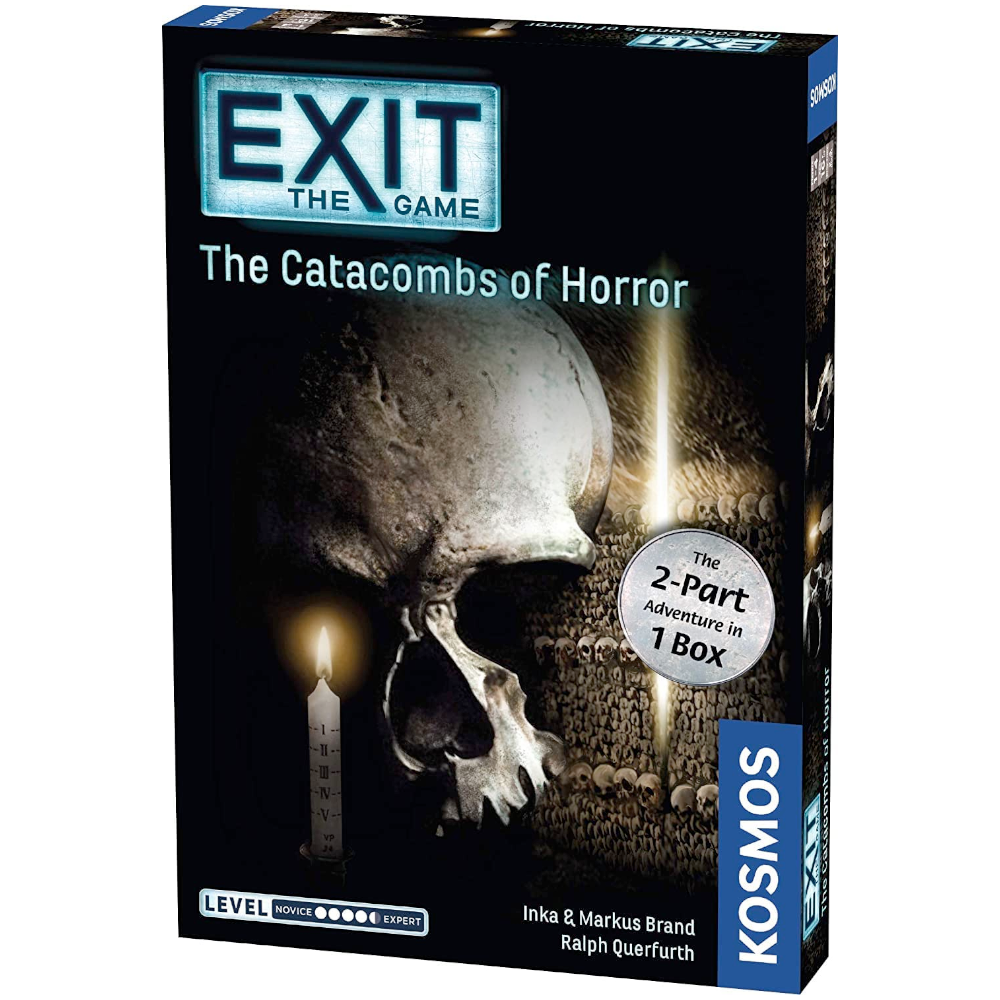 Thames & Kosmos GAMES Catacombs of Horror level 4/5 Exit Escape Room Game