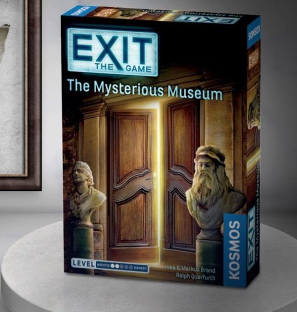Thames & Kosmos GAMES Mysterious Museum Exit Escape Room Game