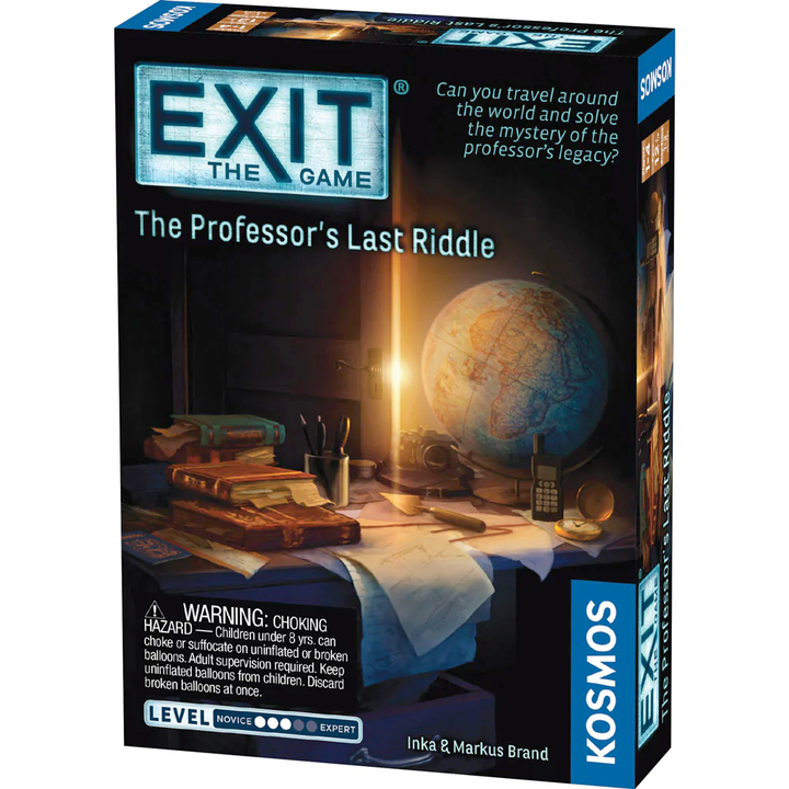 Thames & Kosmos GAMES Professor's Last Riddle level 3/5 Exit Escape Room Game