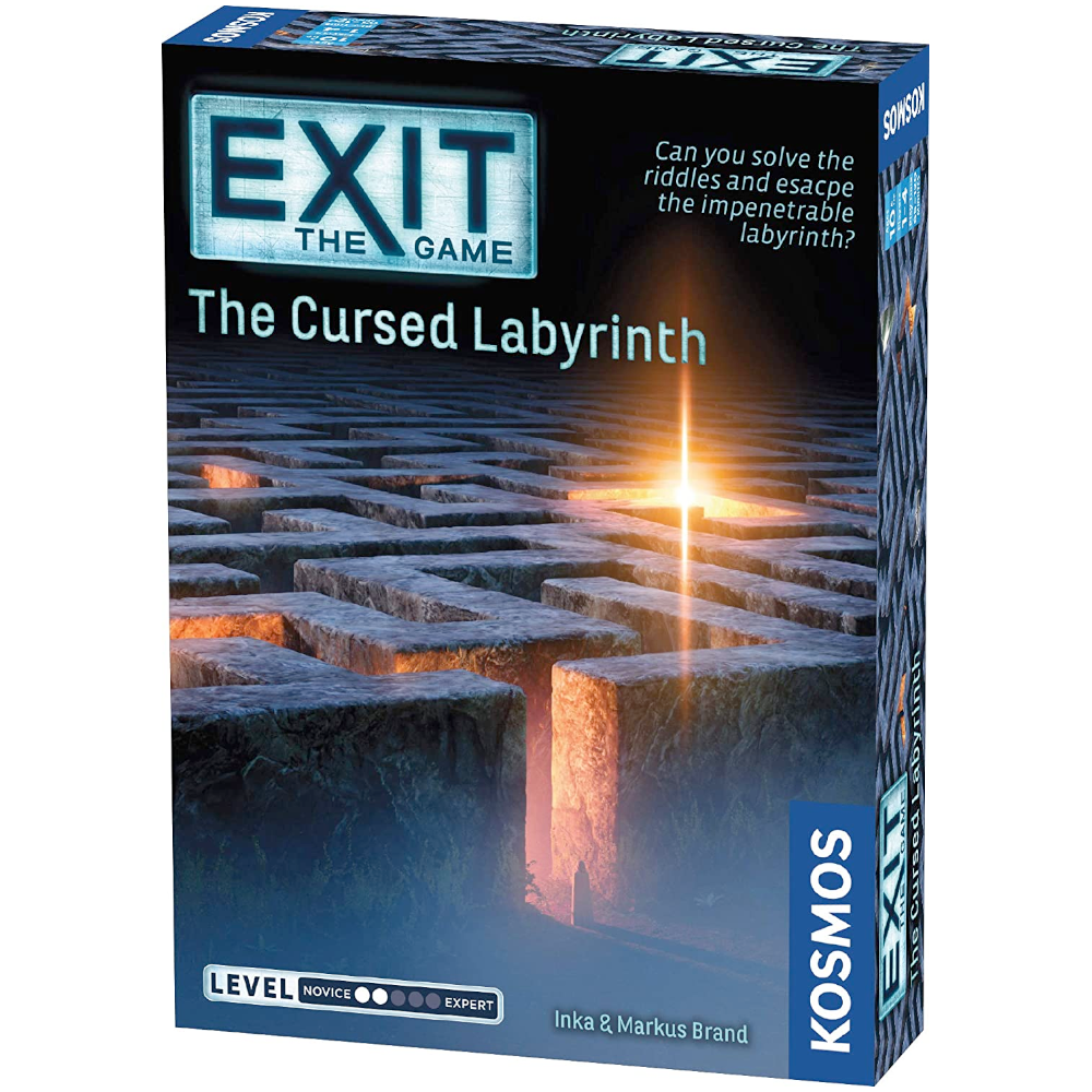 Thames & Kosmos GAMES The Cursed Labyrinth level 2/5 Exit Escape Room Game