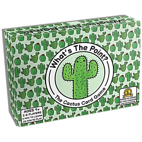 The Cactus Card Game Games What's The Point? The Cactus Card Game