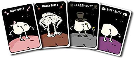 The Dusty Tophat Ltd. GAMES Butts in Space Card Game