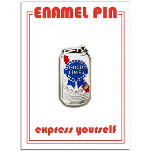 The Found Pins & Patches Good Times Beer Pin