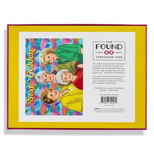 The Found Puzzles Stay Golden 500 pc puzzle
