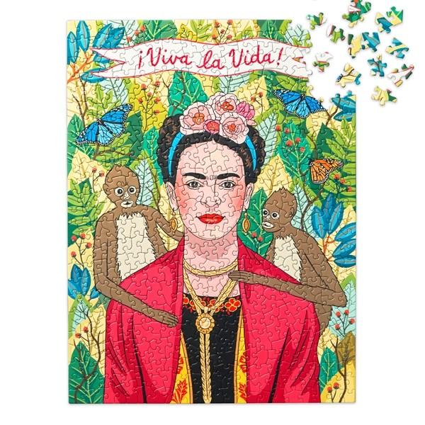The Found Puzzles Viva La Viva Frida 500 pc puzzle
