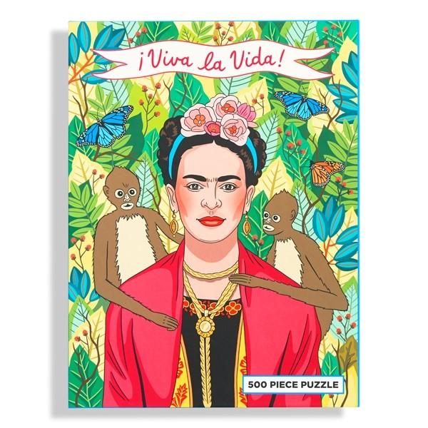 The Found Puzzles Viva La Viva Frida 500 pc puzzle