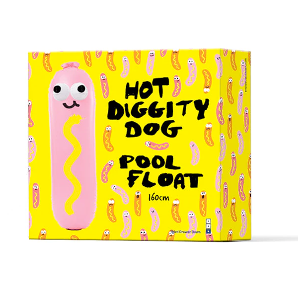 Third Drawer Down Toy Outdoor Fun Hot Diggity Dog Pool Float