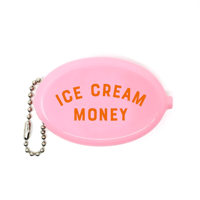 Three Potato Four Bags & Pouches Ice Cream Vintage Style Pinch Coin Purse
