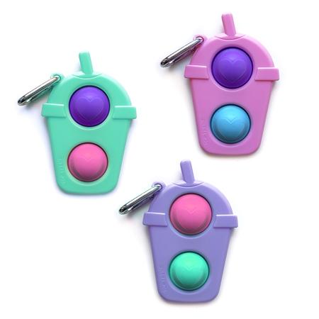 Top Trenz, Inc. Toy Novelties Frap Fidgety Pop Keychain