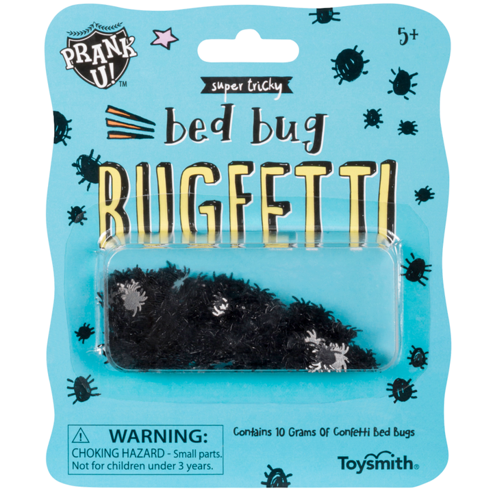 Toysmith Funny Novelties Bed Bug Bugfetti  Gag