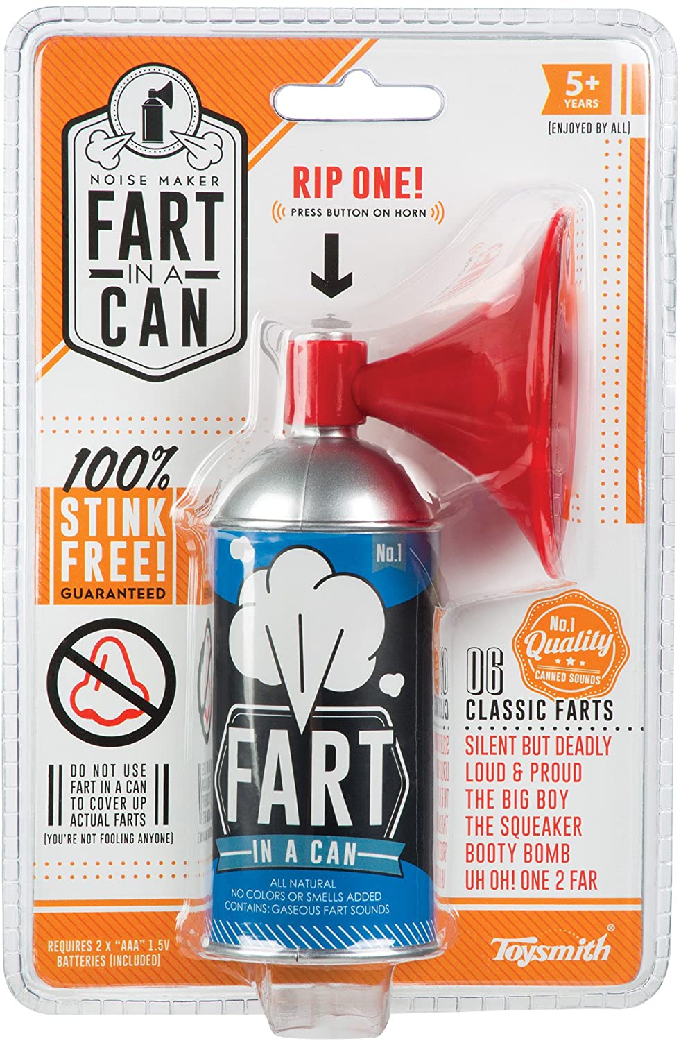 Toysmith IM Funny Stuff Fart In a Can