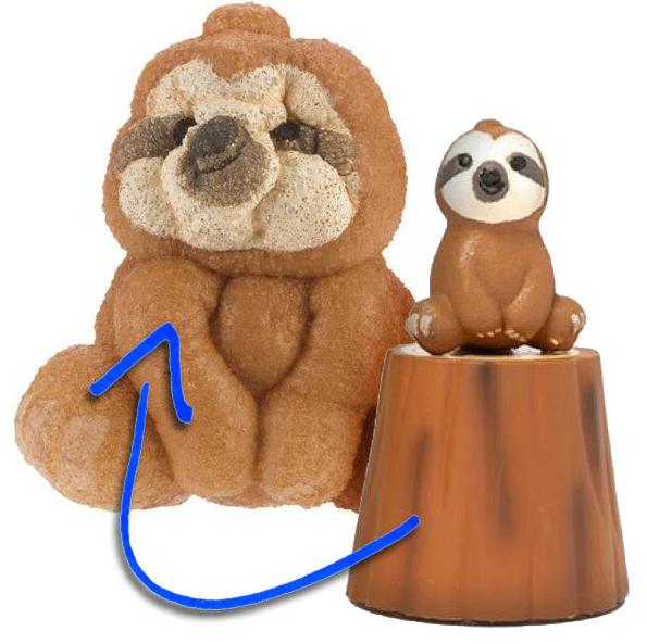 Toysmith IMPULSE Grow a Sloth