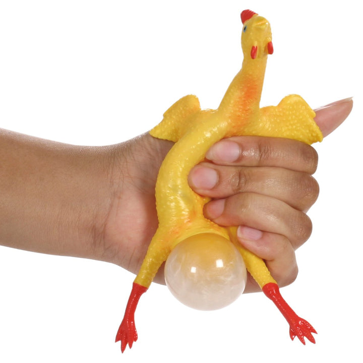 Toysmith IMPULSE Squishy Chicken & Egg