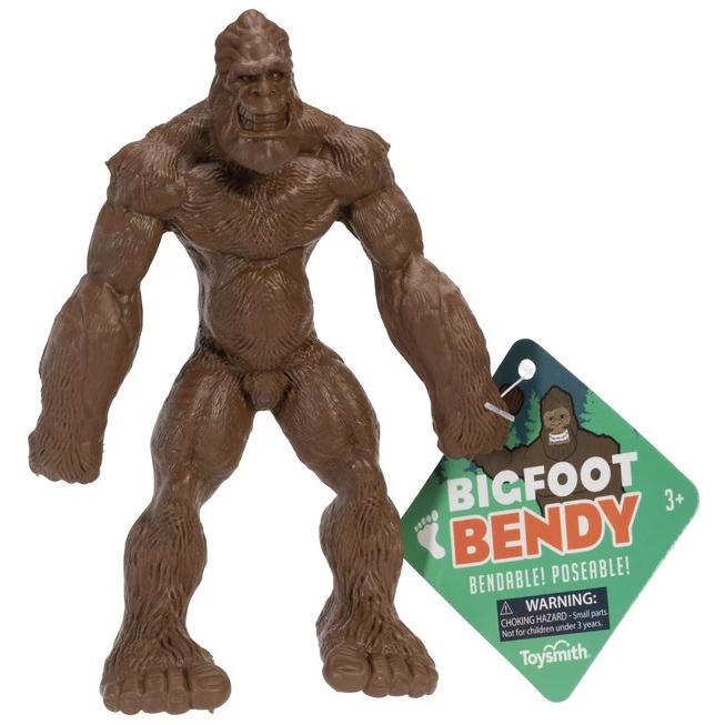 Toysmith Toy Action Figures Bendy Bigfoot