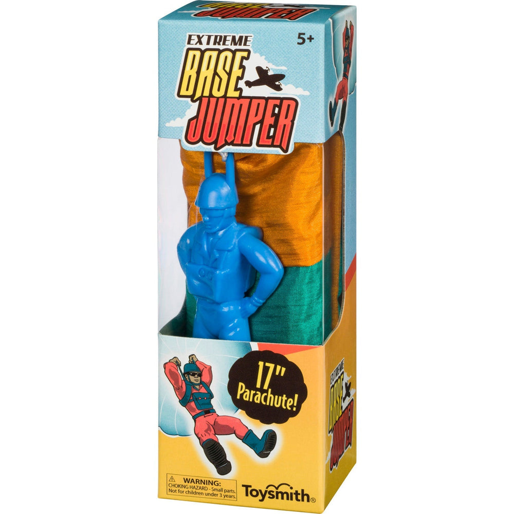 Toysmith Toy Novelties Extreme Base Jumper - 17" parachute