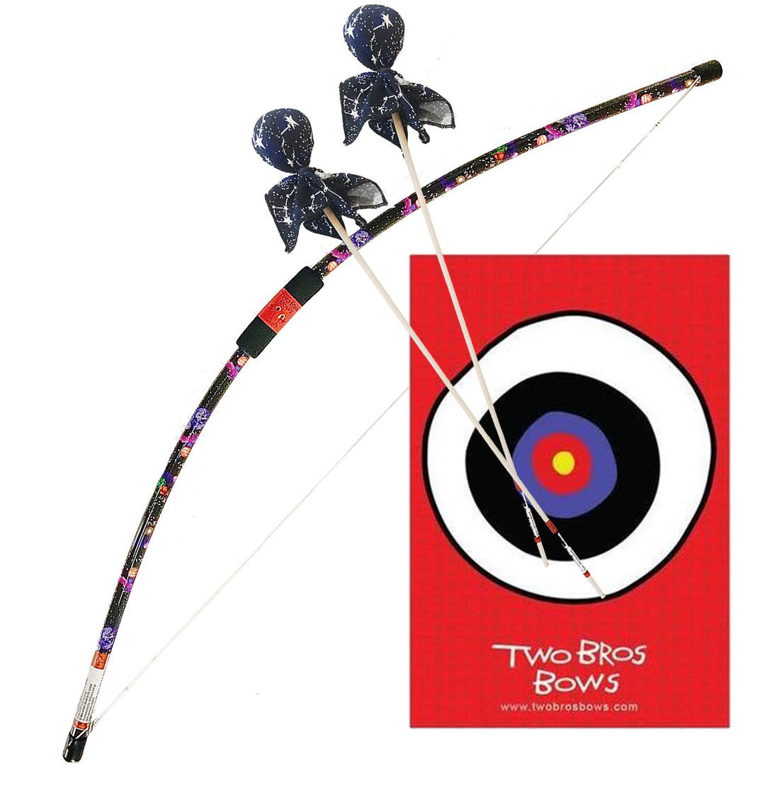 Two Bros Bows Toy Outdoor Fun Galaxy Bow with Glow Arrow Boxed